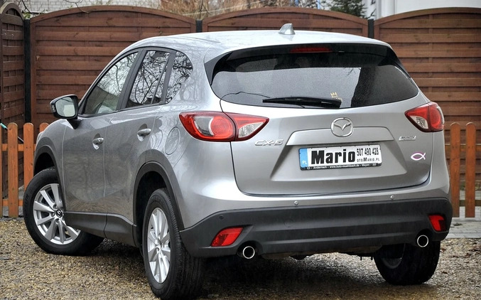Mazda CX-5 cena 45900 przebieg: 198000, rok produkcji 2014 z Trzcianka małe 497